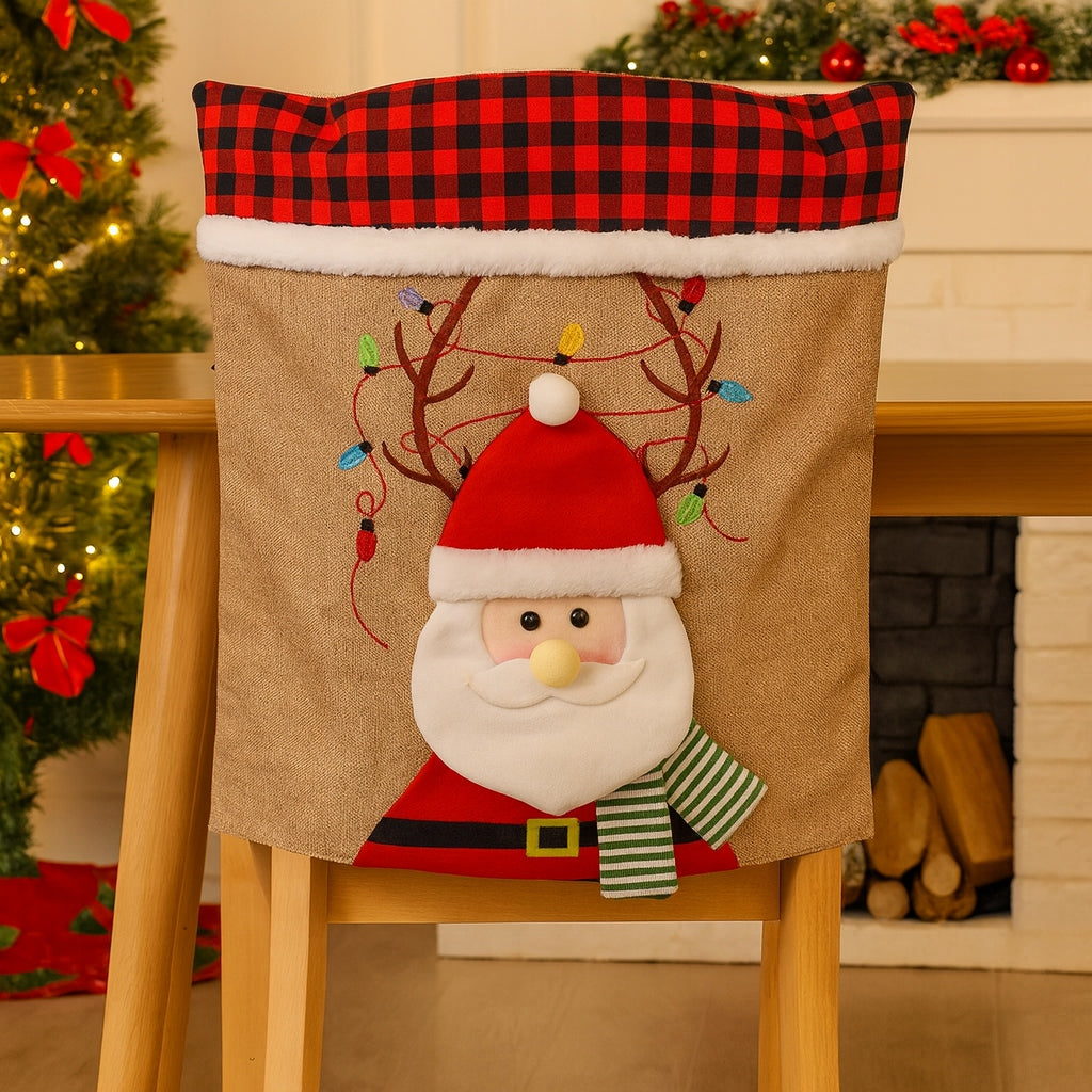 Weihnachtsmann-Stuhlbezug