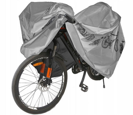 Wasserdichte Abdeckung für Fahrrad und Roller 100x210 cm Grau