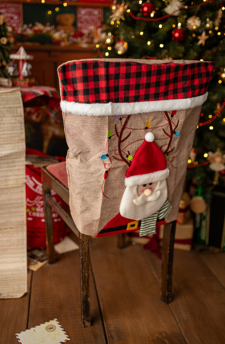 Weihnachtsmann-Stuhlbezug