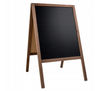Kundenstopper Werbeständer Doppelseitig Holz Kreidetafel 60x100 cm