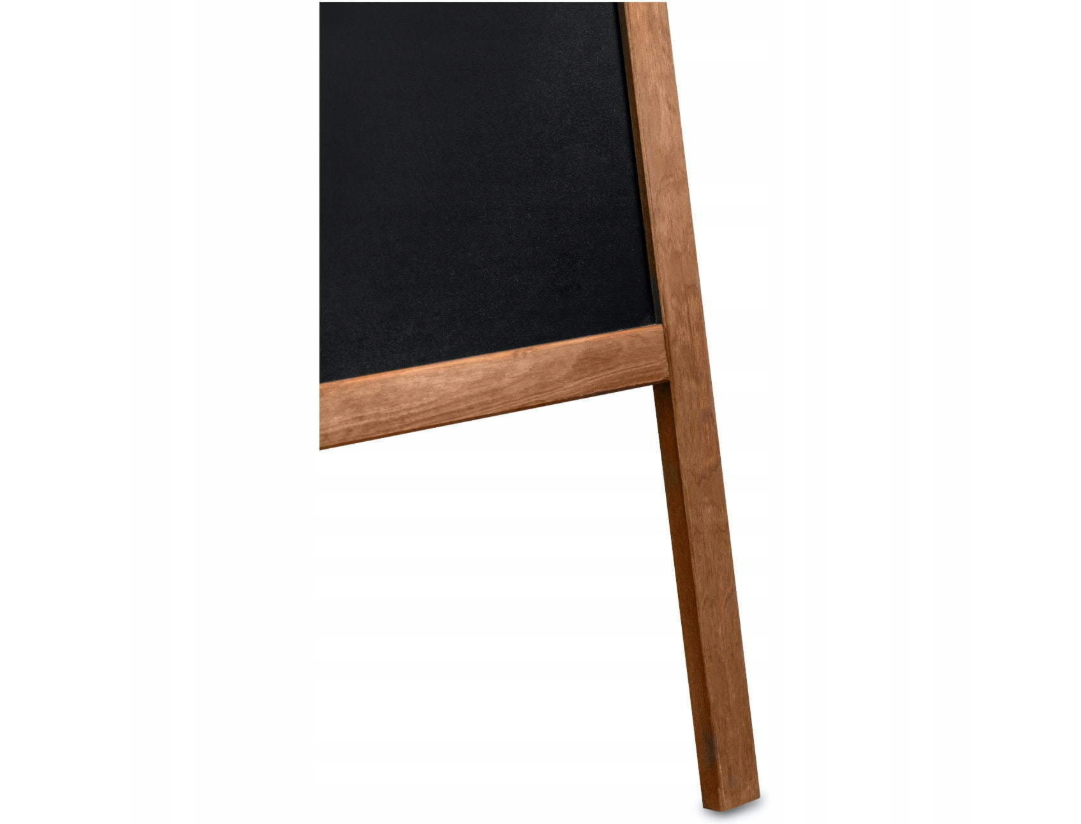 Kundenstopper Werbeständer Doppelseitig Holz Kreidetafel 60x100 cm
