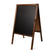 Kundenstopper Werbeständer Doppelseitig Holz Kreidetafel 60x100 cm