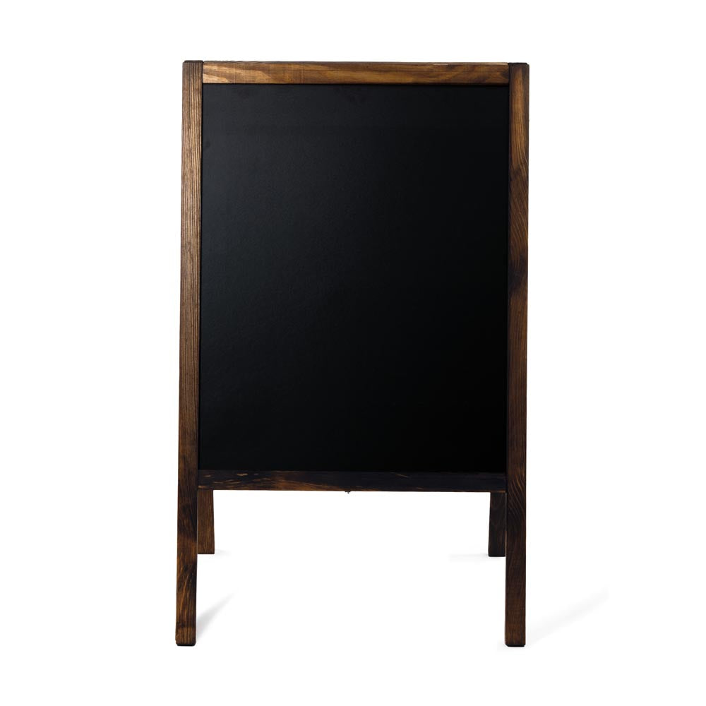 Kundenstopper Werbeständer Doppelseitig Holz Kreidetafel 60x100 cm