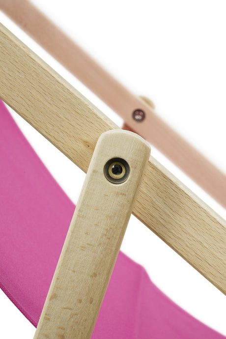 Holzliegestuhl mit Druck Lato