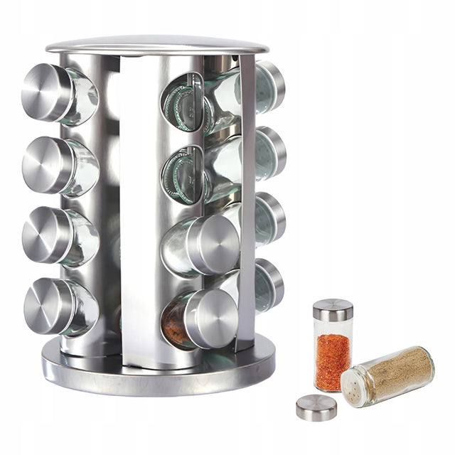 Gewürz Organizer aus Edelstahl
