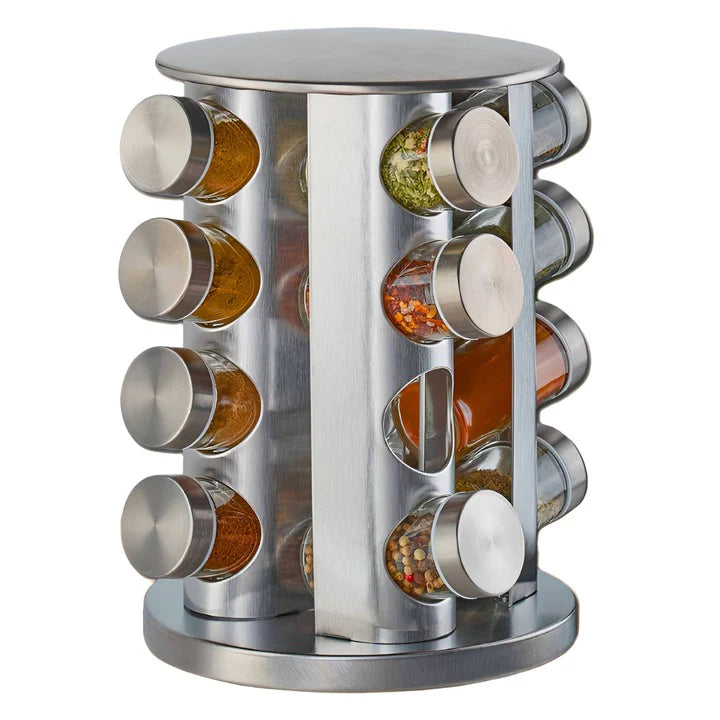 Gewürz Organizer aus Edelstahl