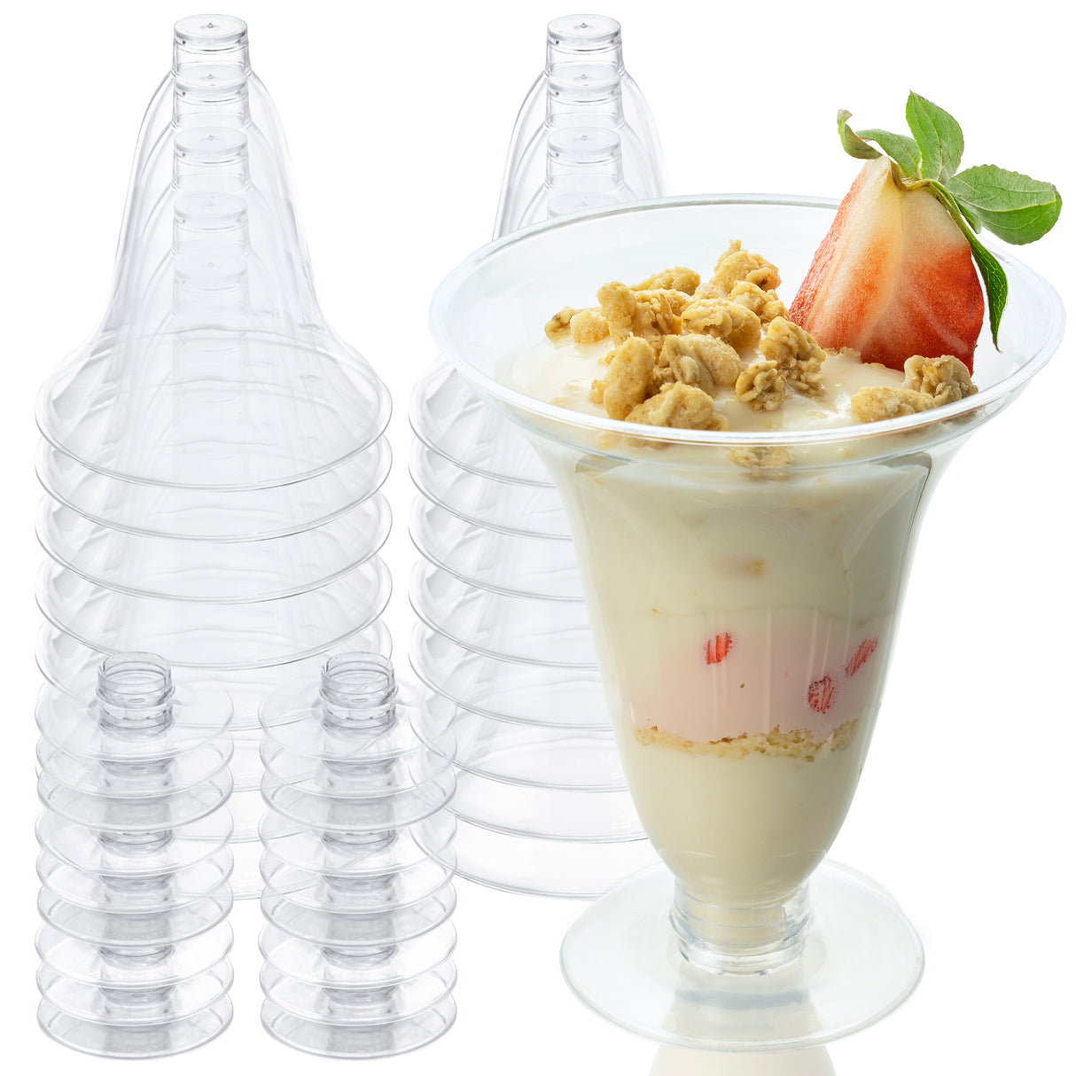 Dessertbecher 90ml, 12 Stück