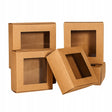 Geschenkboxen mit Sichtfenster, 5er-Set