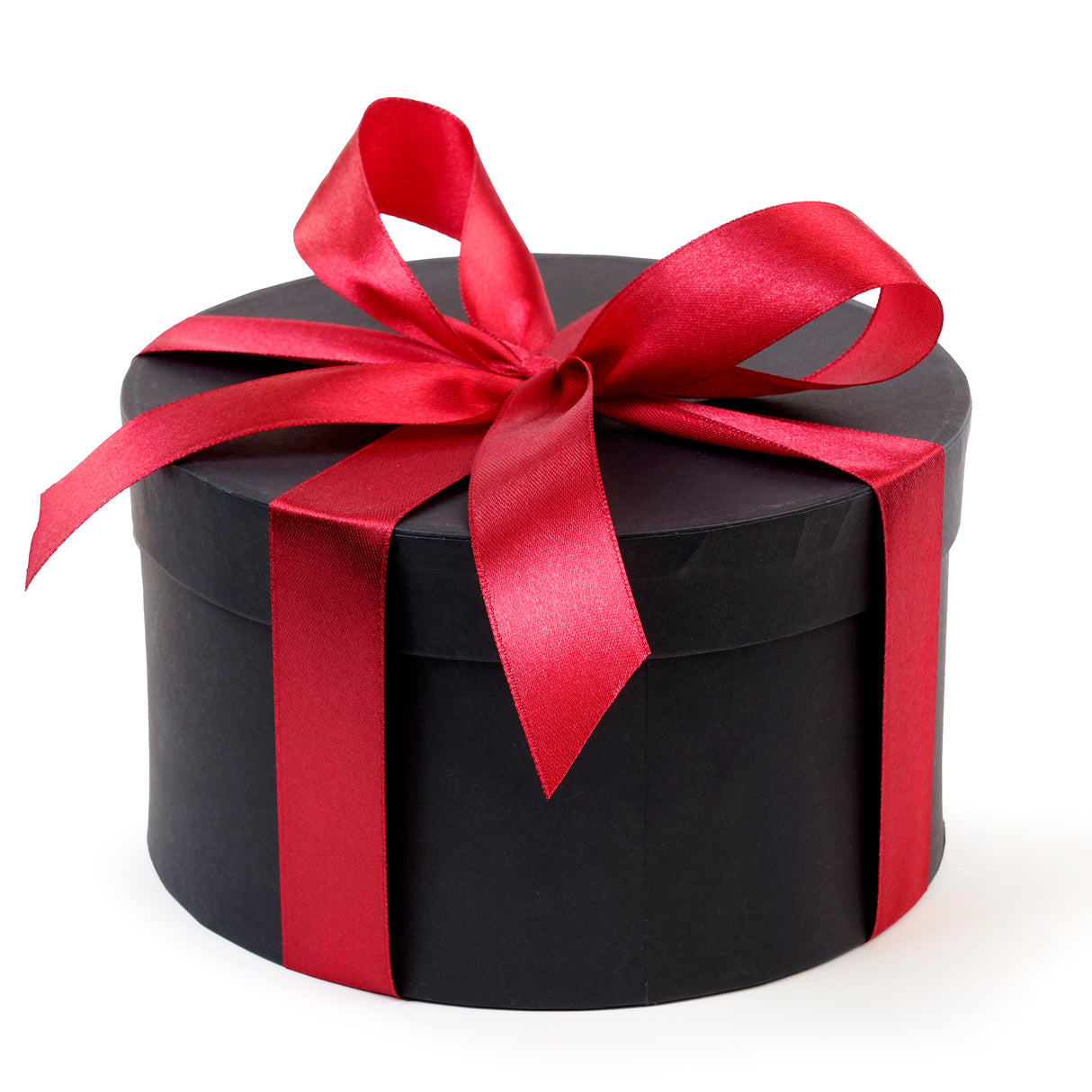 Set mit 4 schwarzen Geschenkboxen