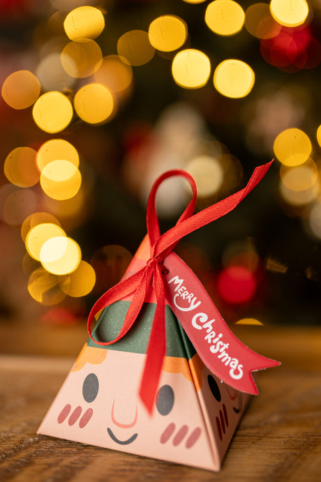 Weihnachtsboxen Anhänger 4St