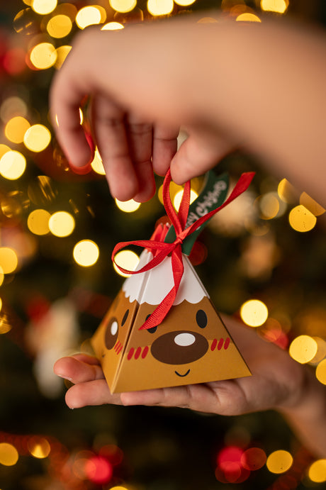 Weihnachtsboxen Anhänger 4St