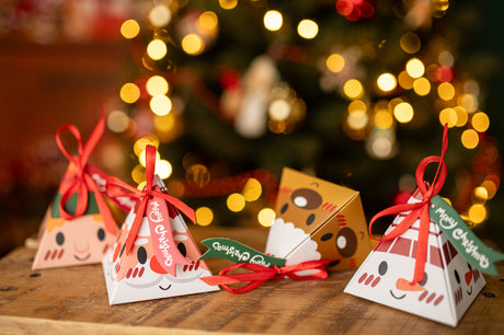 Weihnachtsboxen Anhänger 4St