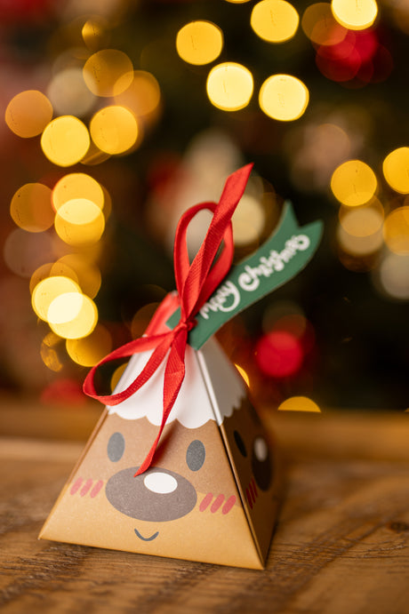 Weihnachtsboxen Anhänger 4St