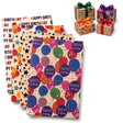 Geschenkpapier, 4 Stück