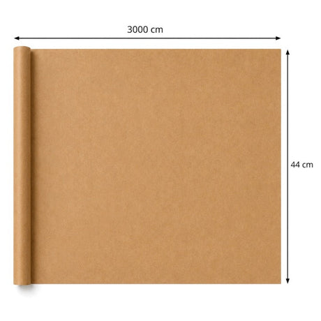 KRAFT-Geschenkpapier für Geschenke und Pakete 44 cm/30 m