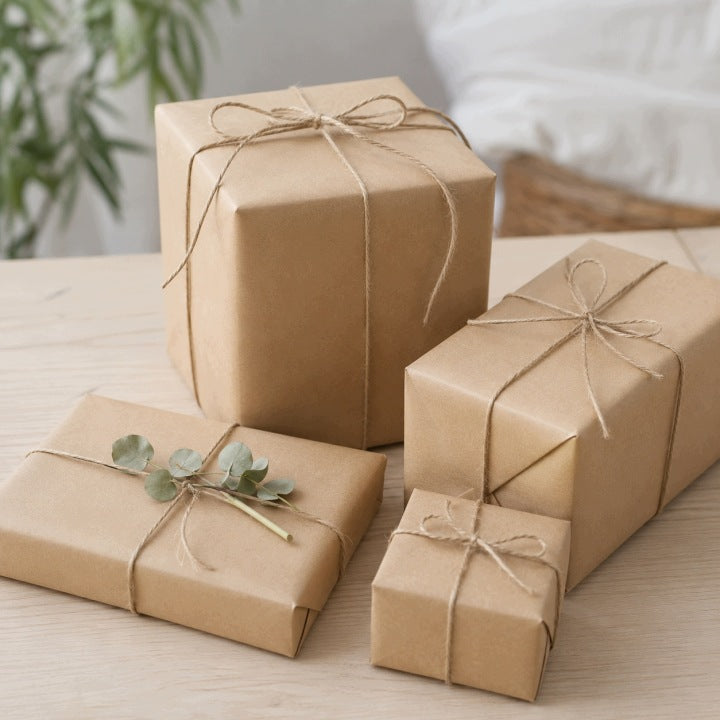 KRAFT-Geschenkpapier für Geschenke und Pakete 44 cm/30 m