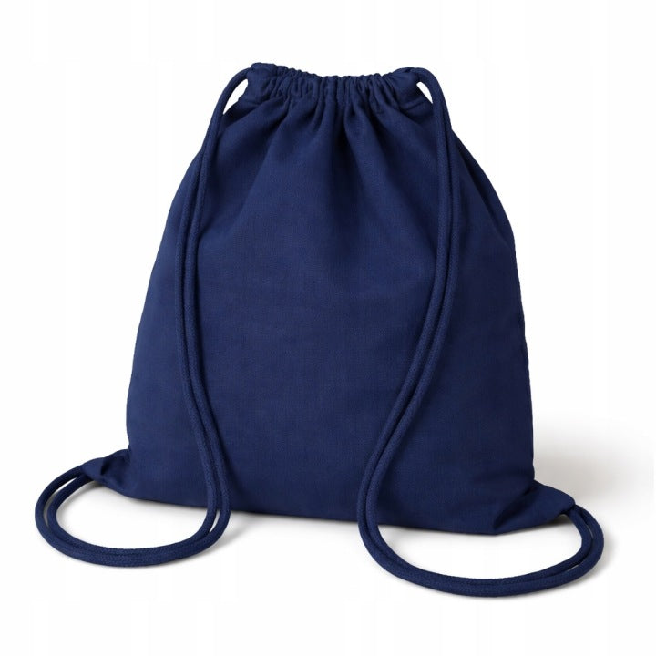 Baumwoll-Rucksack 370x410mm Dunkelblau