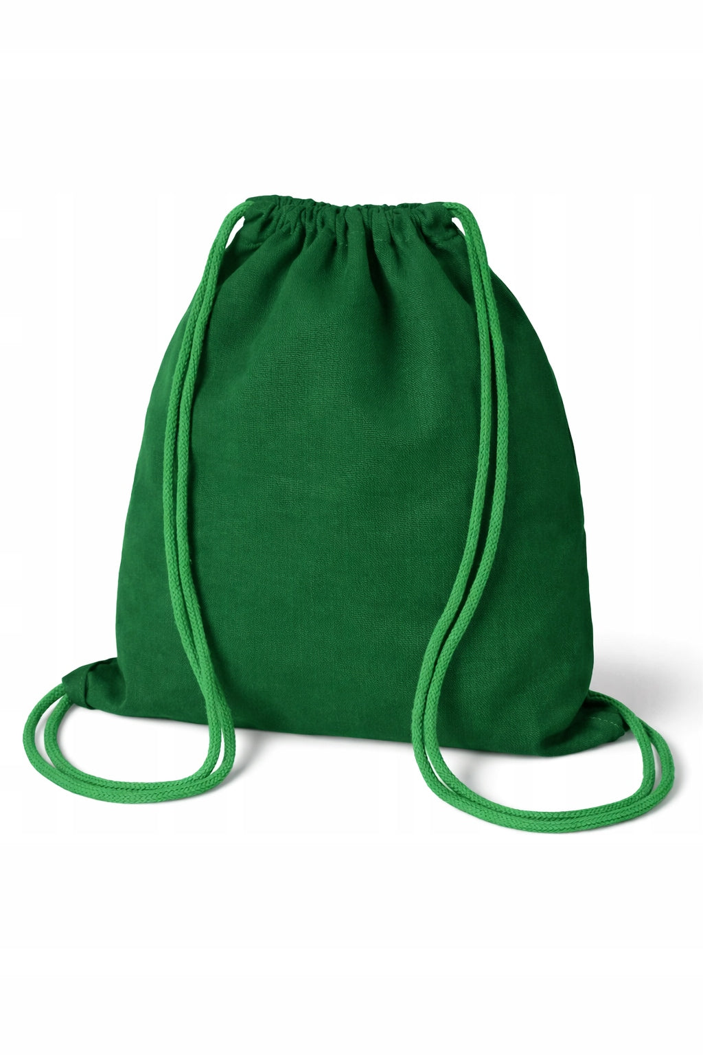 Baumwoll-Rucksack 340 x 400 mm Grün