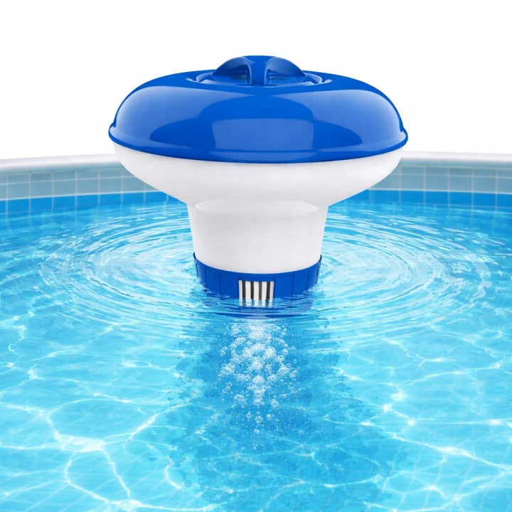 Pool-Dosierschwimmer für Chlor