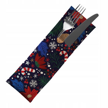 CHRISTMAS CANDIES Besteckhülle