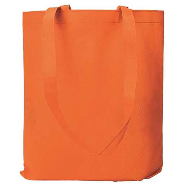 PP-Tasche orange - 360x420mm Griff: 70cm