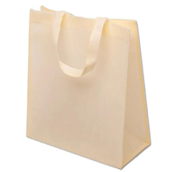 PP-Tasche Ecru - 300x150x350mm Tragegriff: 38cm