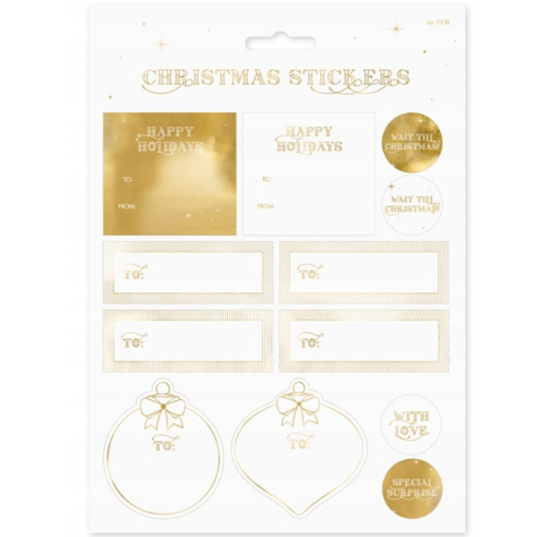 Weihnachtsaufkleber 1 Bogen