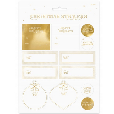 Weihnachtsaufkleber 1 Bogen