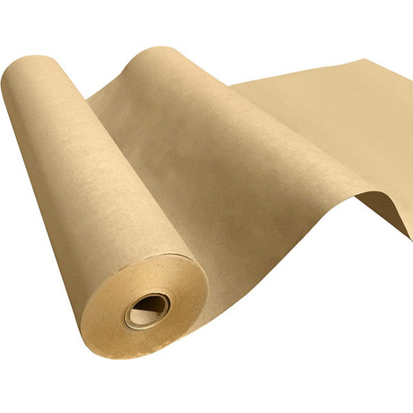 Papier pakowy KRAFT do prezentów i paczek 55cm/50m