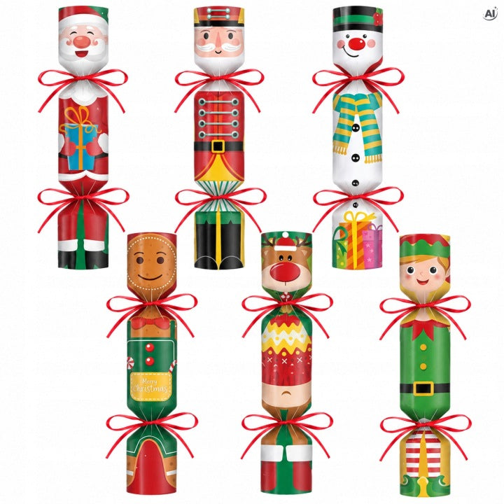 Weihnachtsgeschenkboxen 6 Stück