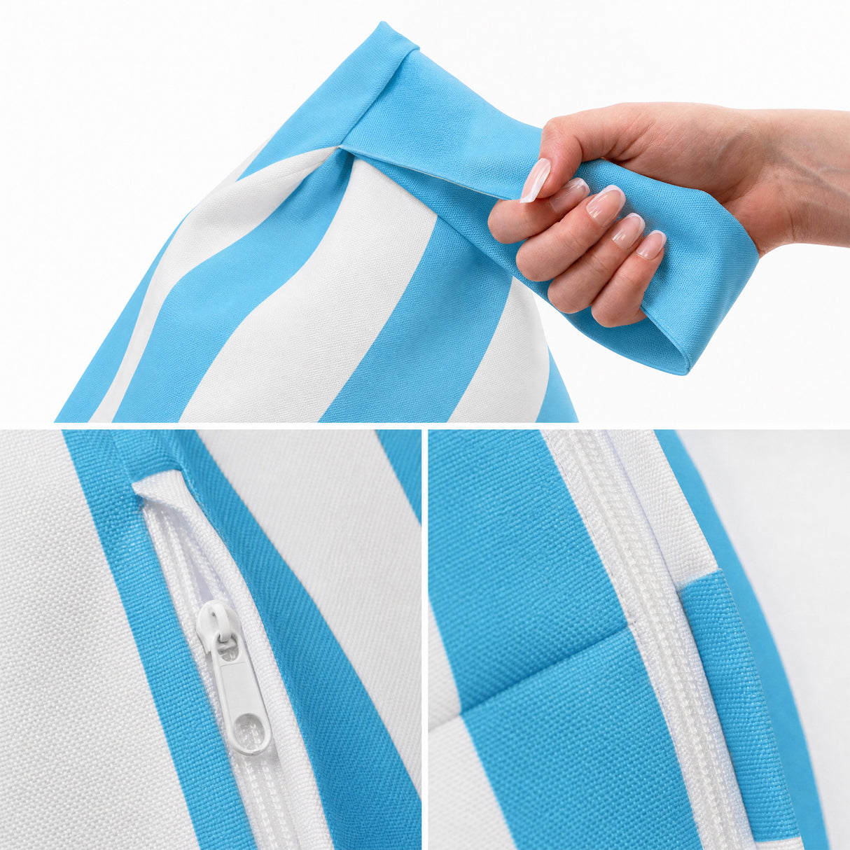 Sitzsack Pillow XXL OXFORD Bunt Gestreift