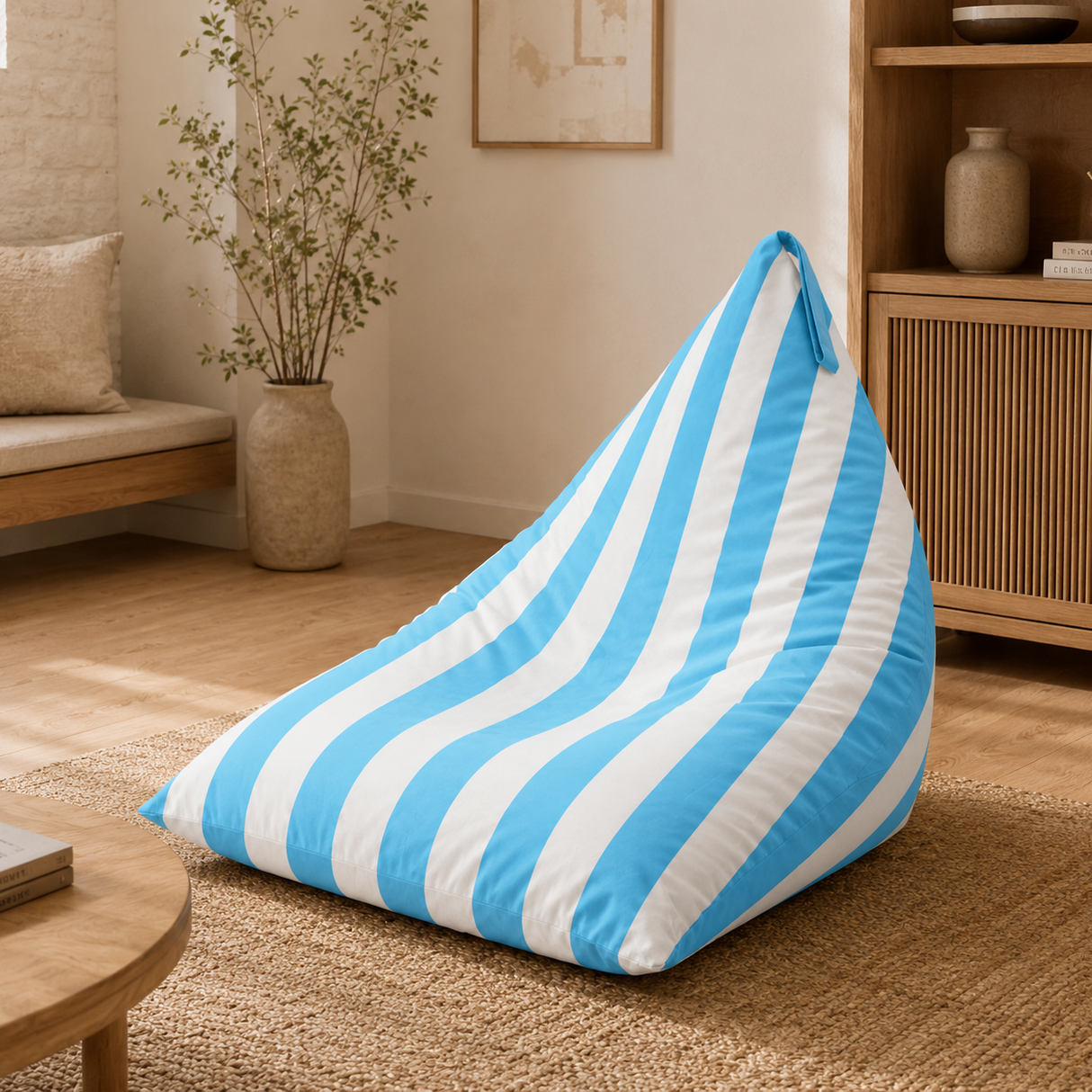 Sitzsack Pillow XXL OXFORD Bunt Gestreift