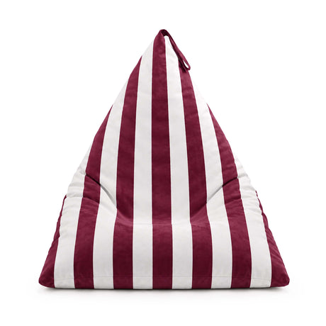 Sitzsack Pillow XL VELVET Bunt Gestreift