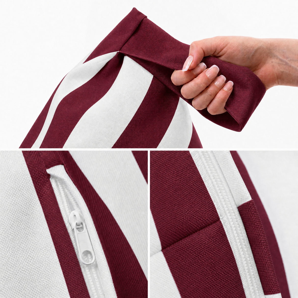 Sitzsack Pillow XXL OXFORD Bunt Gestreift