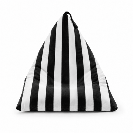 Sitzsack Pillow XXL VELVET Bunt gestreift