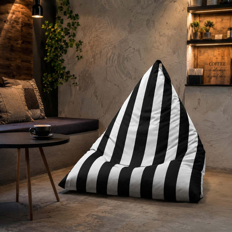 Sitzsack Pillow XL OXFORD Bunt Gestreift