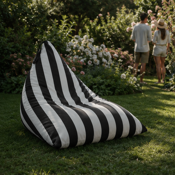 Sitzsack Pillow XXL OXFORD Bunt Gestreift