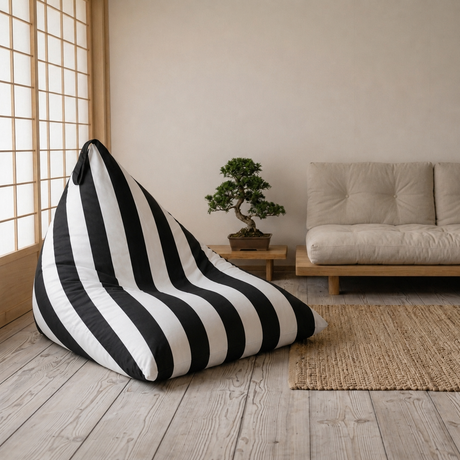 Sitzsack Pillow XXL OXFORD Bunt Gestreift