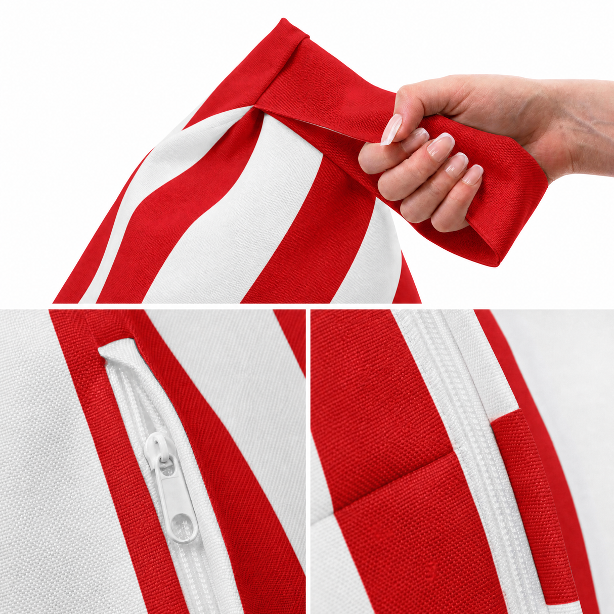 Sitzsack Pillow XXL OXFORD Bunt Gestreift