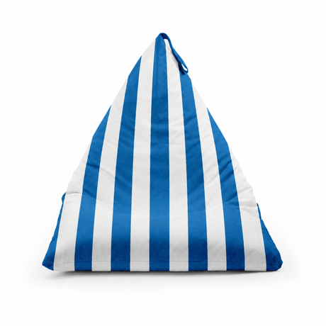 Sitzsack Pillow XXL VELVET Bunt gestreift