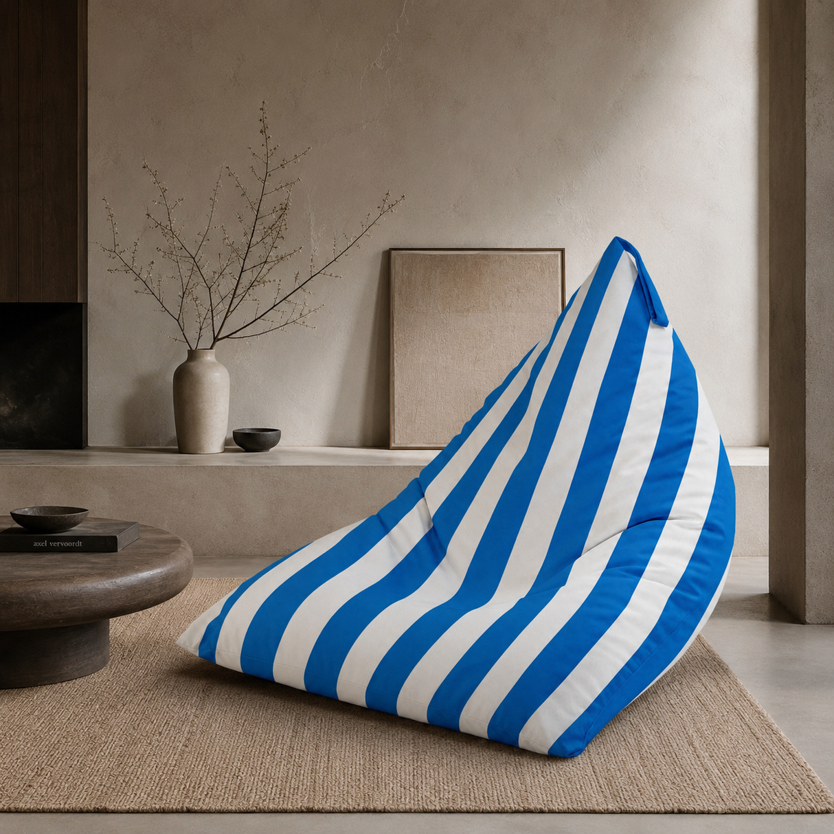 Sitzsack Pillow XXL OXFORD Bunt Gestreift