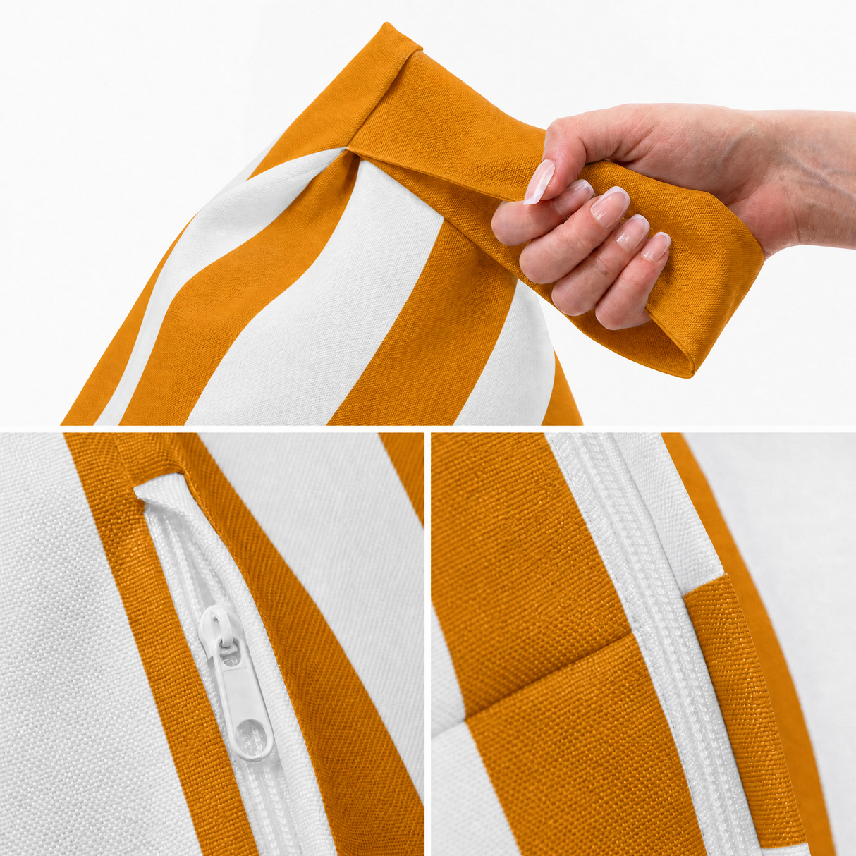 Sitzsack Pillow XXL OXFORD Bunt Gestreift