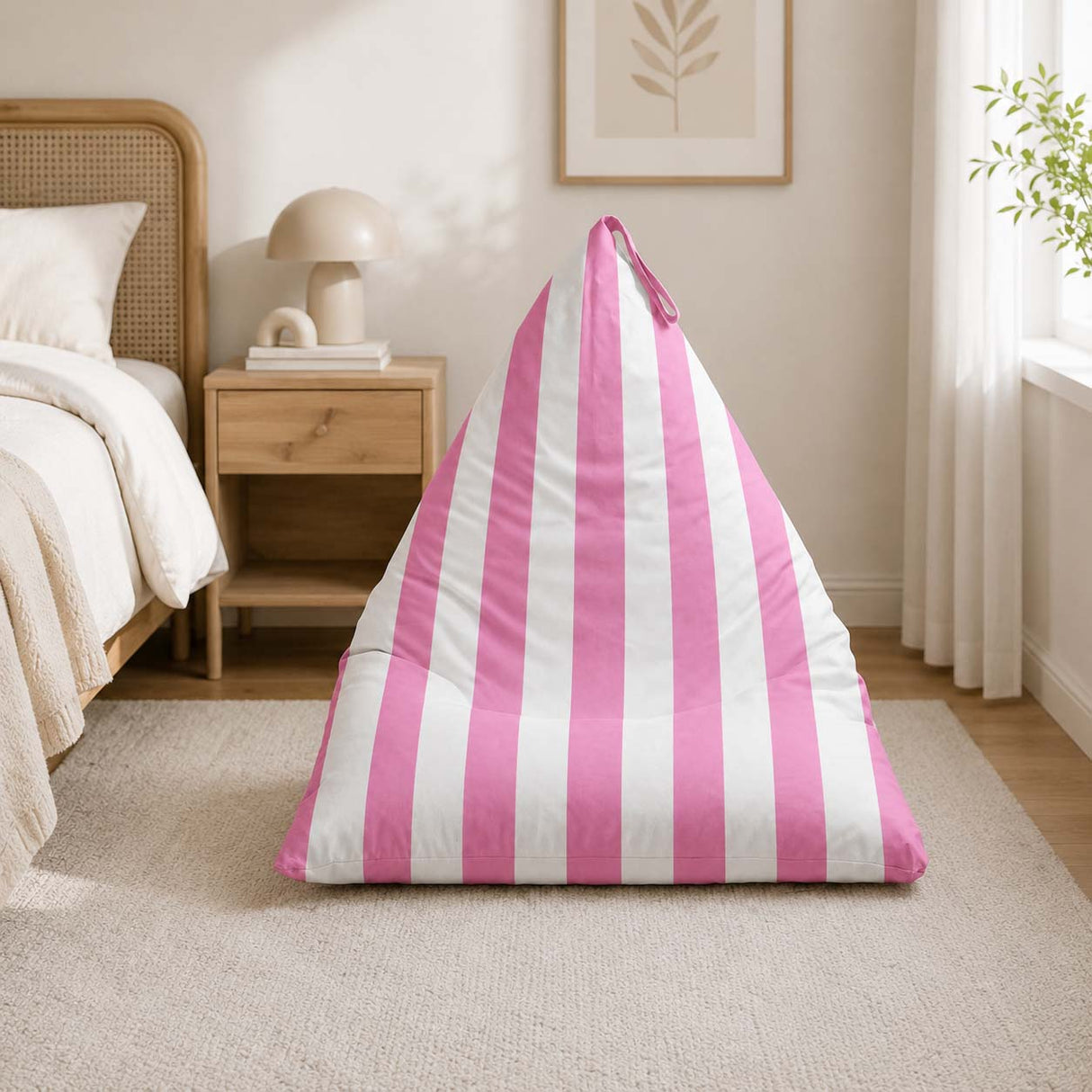 Sitzsack Pillow XL OXFORD Bunt Gestreift