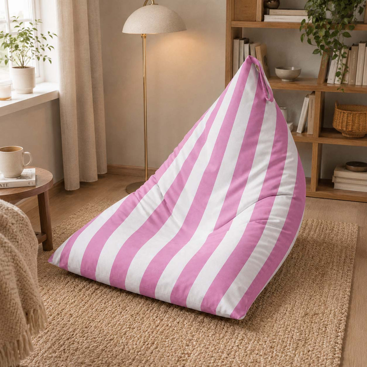 Sitzsack Pillow XL OXFORD Bunt Gestreift