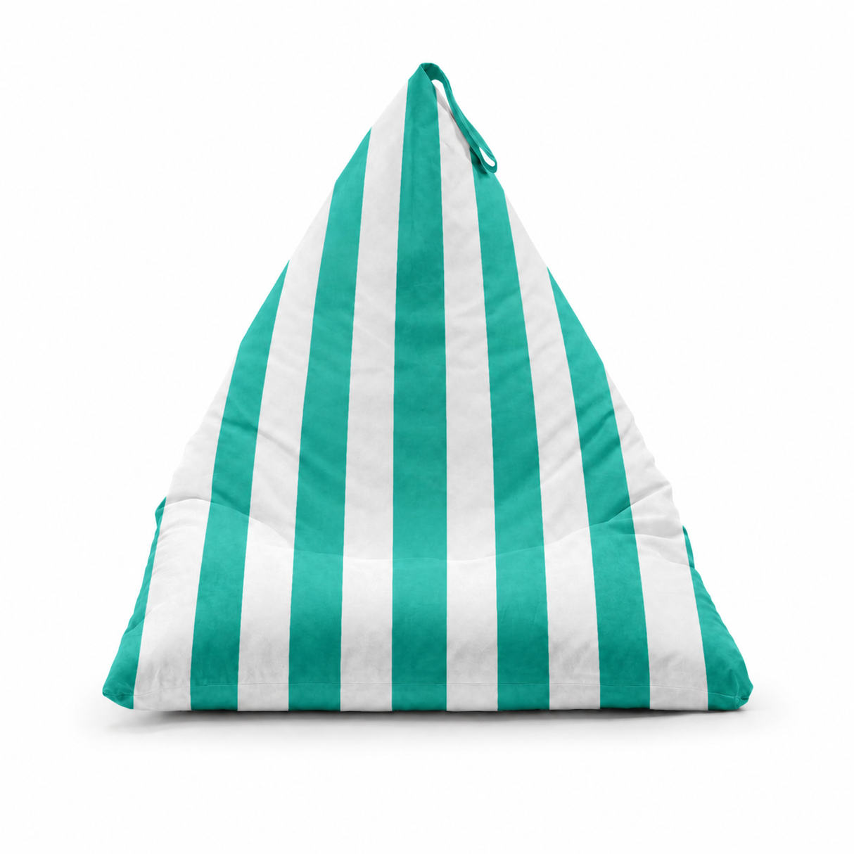 Sitzsack Pillow XXL VELVET Bunt gestreift