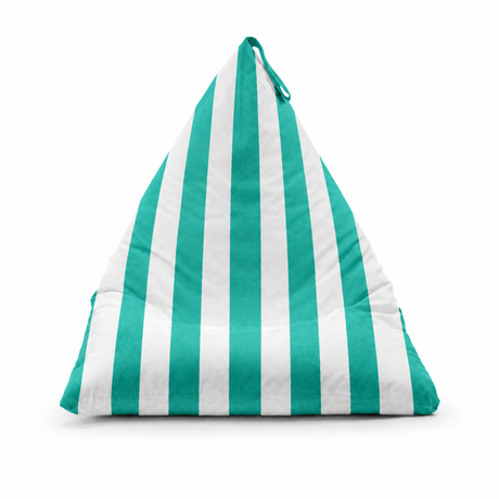 Sitzsack Pillow XXL VELVET Bunt gestreift