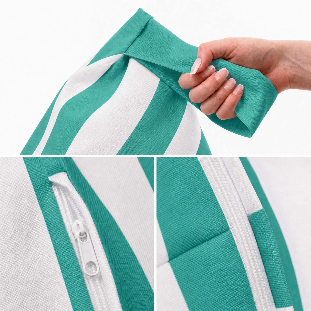 Sitzsack Pillow XL OXFORD Bunt Gestreift