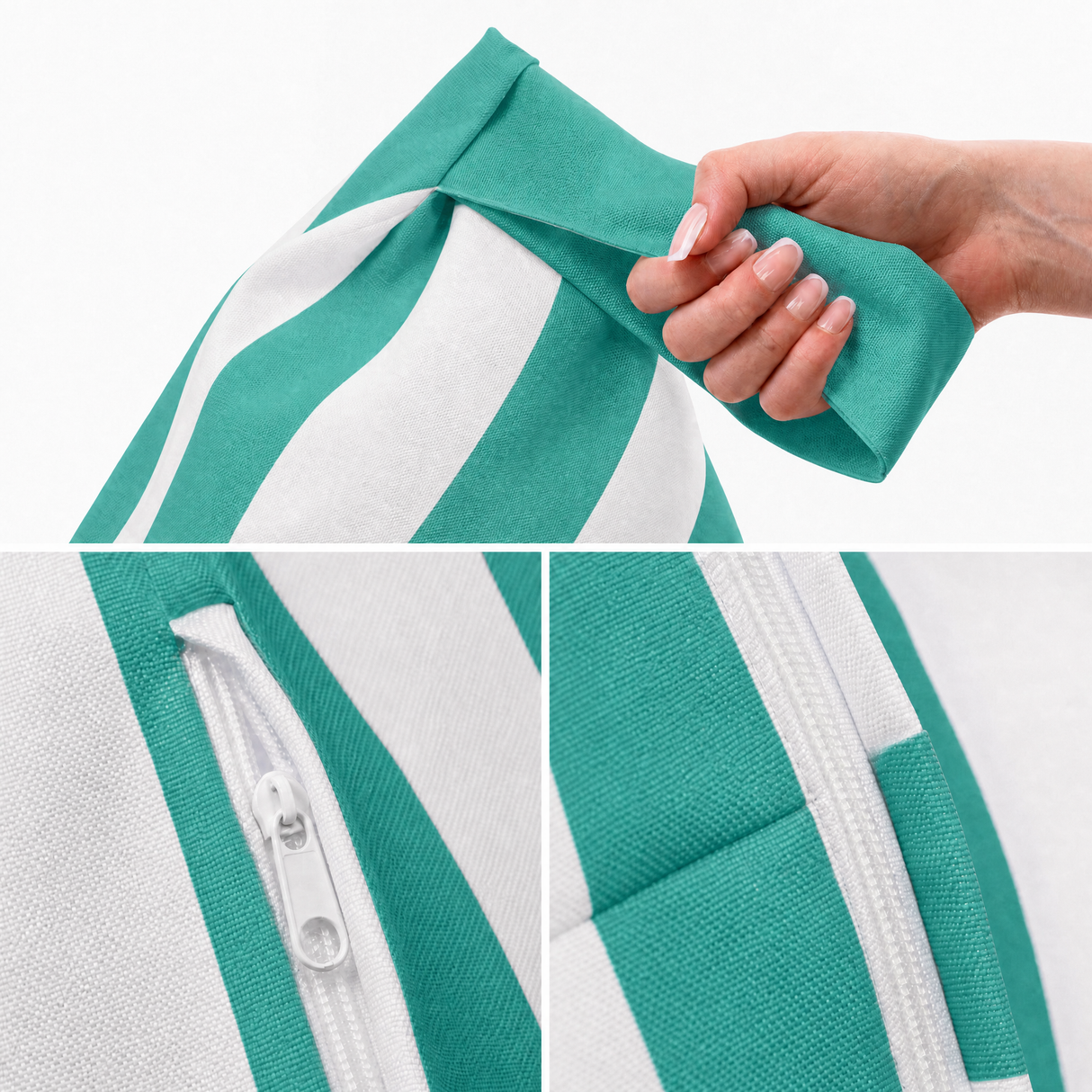 Sitzsack Pillow XXL OXFORD Bunt Gestreift