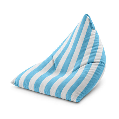 Sitzsack Pillow XL VELVET Bunt Gestreift