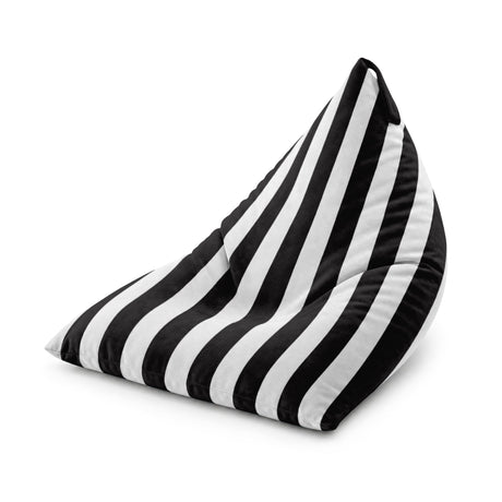Sitzsack Pillow XL VELVET Bunt Gestreift